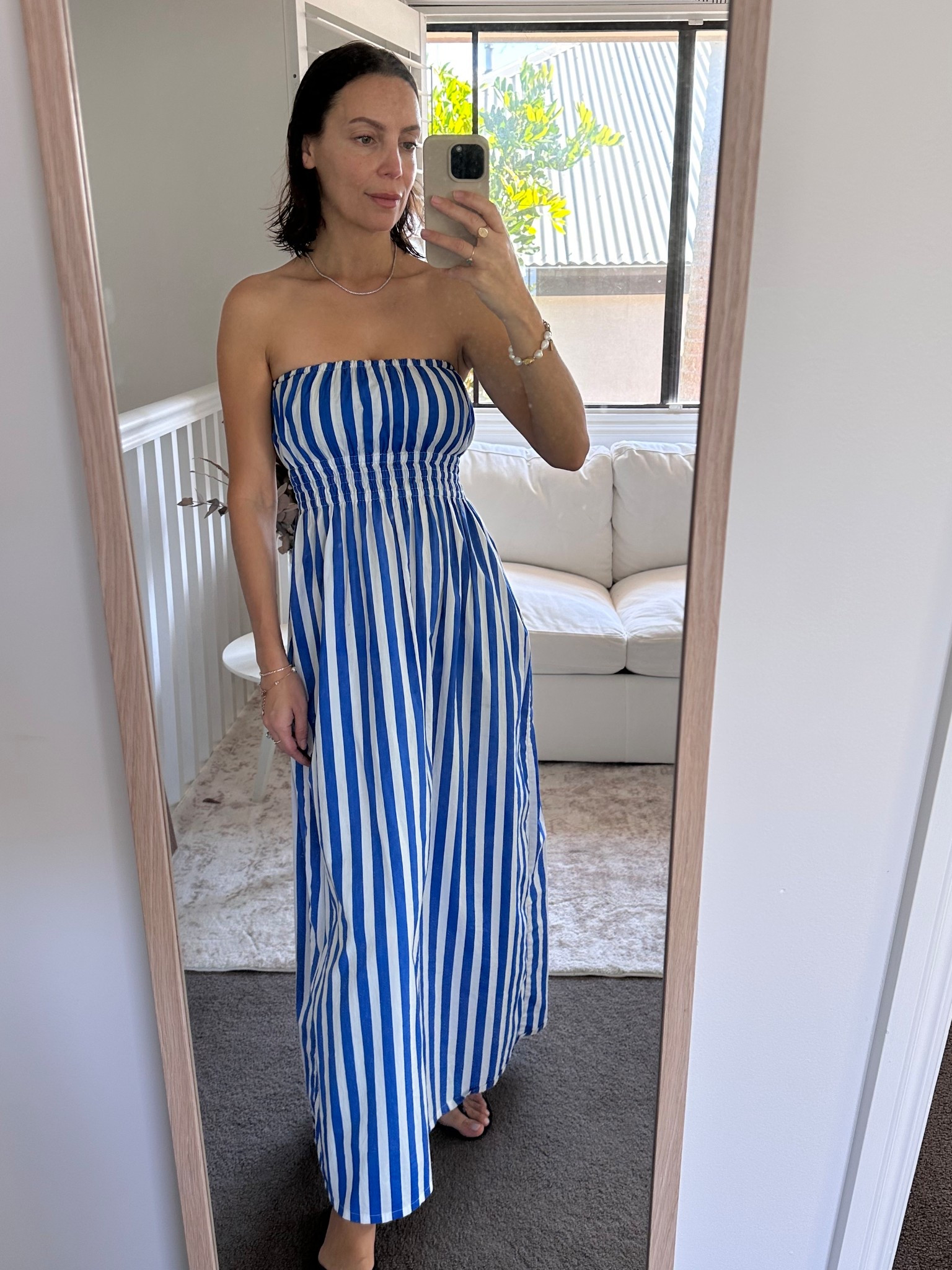 Blue and white stripes are a summer classic

#LTKaustralia #LTKspring