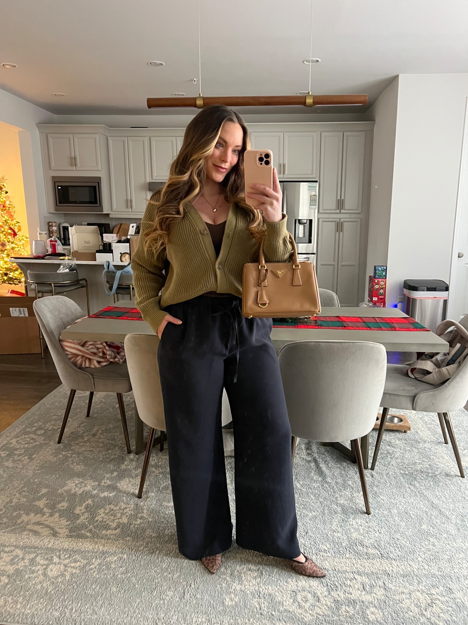 Obsessed with these new pants.!
Japanese crepe relaxed wider-leg pull-on pants, they do not wrinkle! Wearing a large in pants, medium
In top, medium in cardigan 

#LTKWorkwear #LTKMidsize #LTKootd