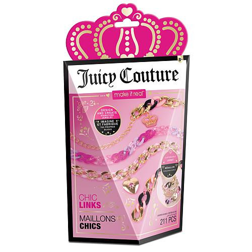 Make It Real Juicy Couture: 211-pc. Chic Links DIY Jewelry Kit | HSN