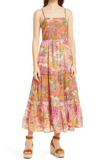 Banjanan Hazel Tiered Hem Organic Cotton Sundress | Nordstrom | Nordstrom