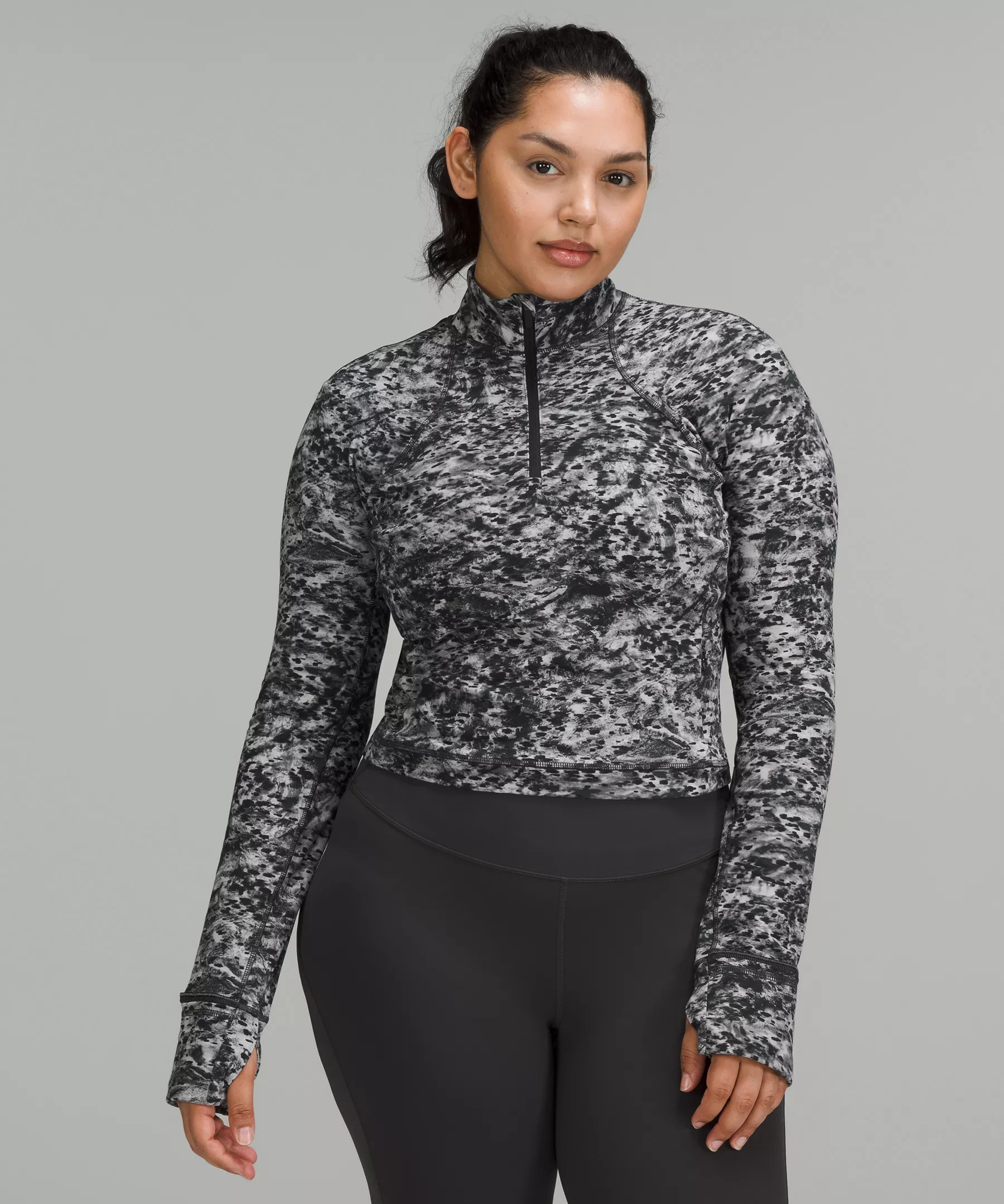 It's Rulu Run Cropped Half Zip | Lululemon (US)