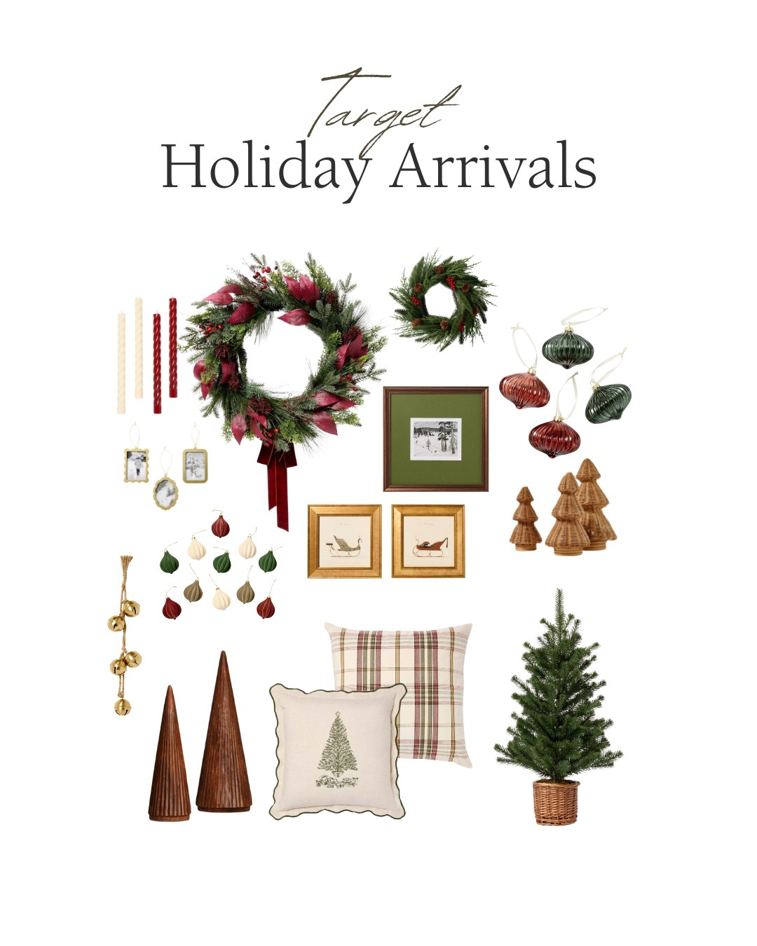 Target Holiday Home Decor!!

#LTKFindsUnder50 #LTKHoliday #LTKHome