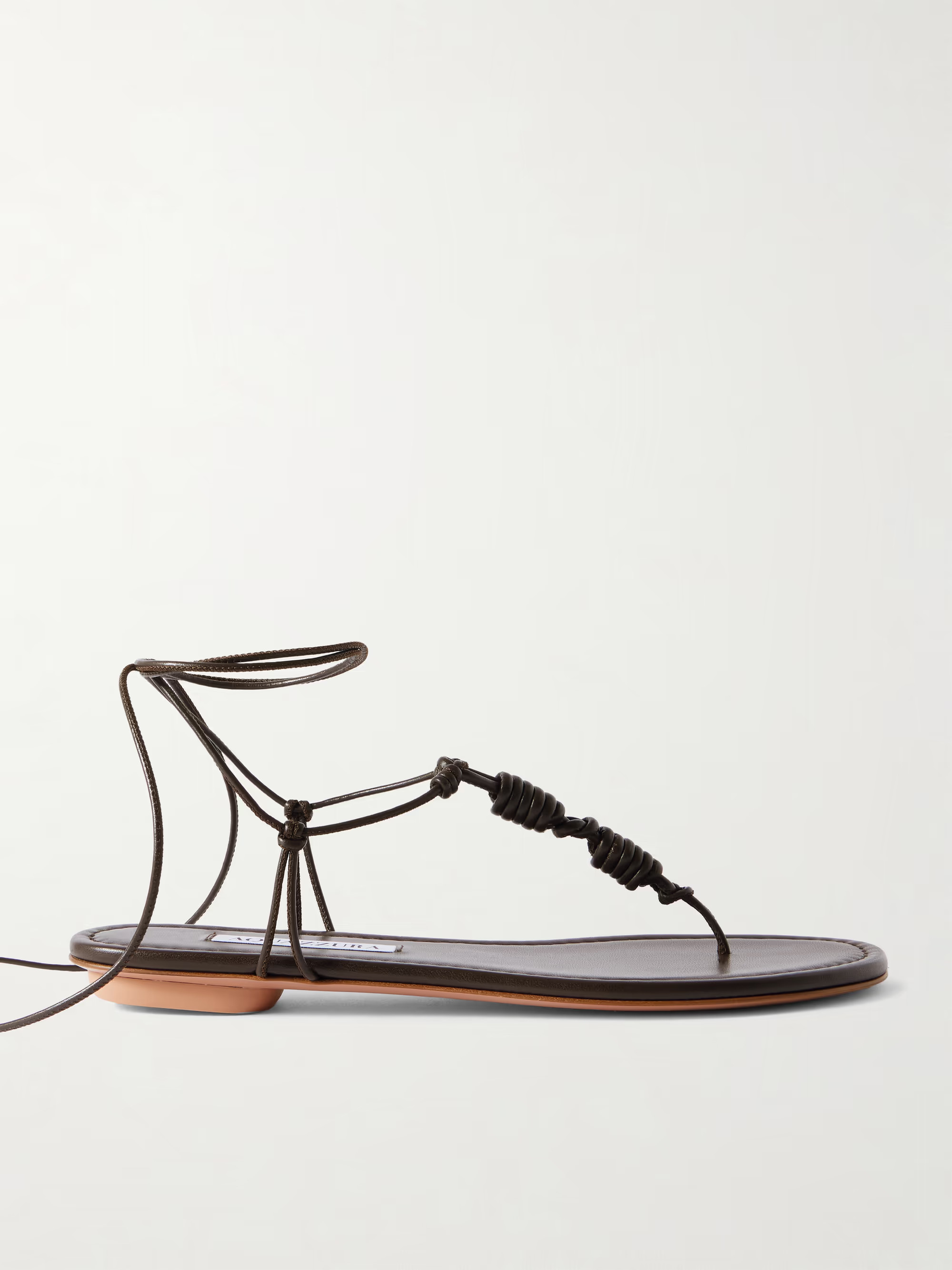 Oaxaca knotted leather sandals | NET-A-PORTER (UK & EU)