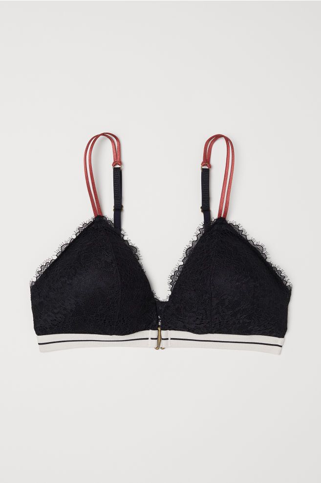 Non-wired lace bra | H&M (UK, MY, IN, SG, PH, TW, HK)