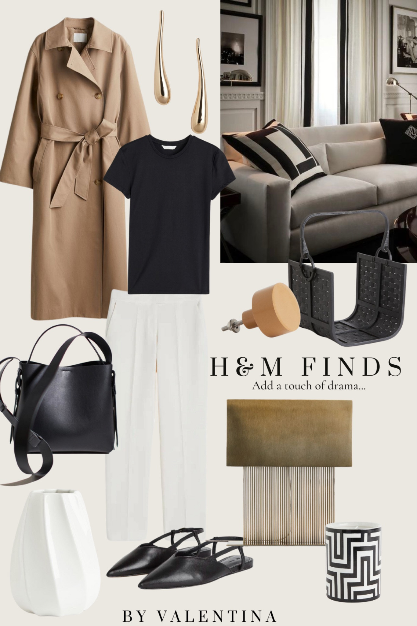 H&M finds to add a touch of drama 🖤

#LTKfindsunder100 #LTKstyletip #LTKSeasonal