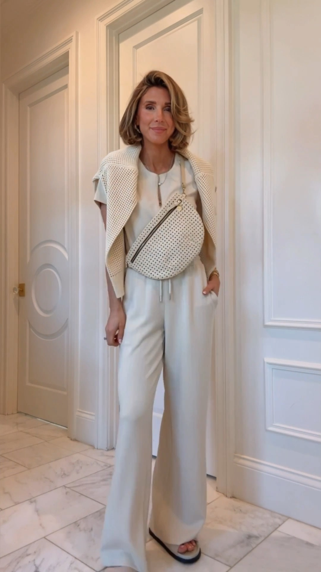 Wait until you feel how soft the fabric is on this jumpsuit and it doesnt wrinkle easy! Im 5'7, wearing a size small and it fits true to size. 

#LTKootd