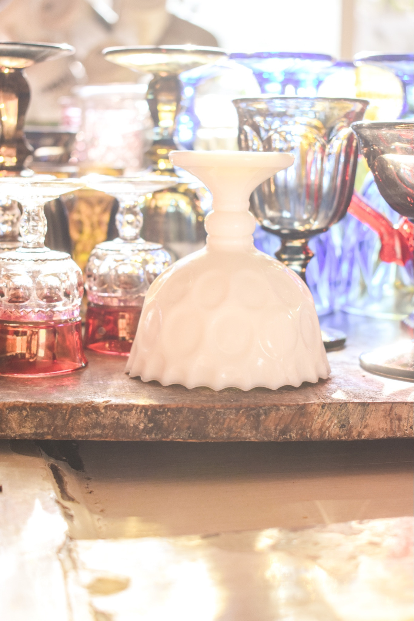 Creating tablescapes with vintage & new glassware #LTKglassware #LTKwedding #LTKhome #LTKhomedecor #LTKU #LTKtablesetting 

#LTKeurope #LTKhome #LTKfamily