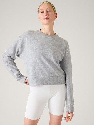 Retroplush Revive Crewneck Sweatshirt | Athleta
