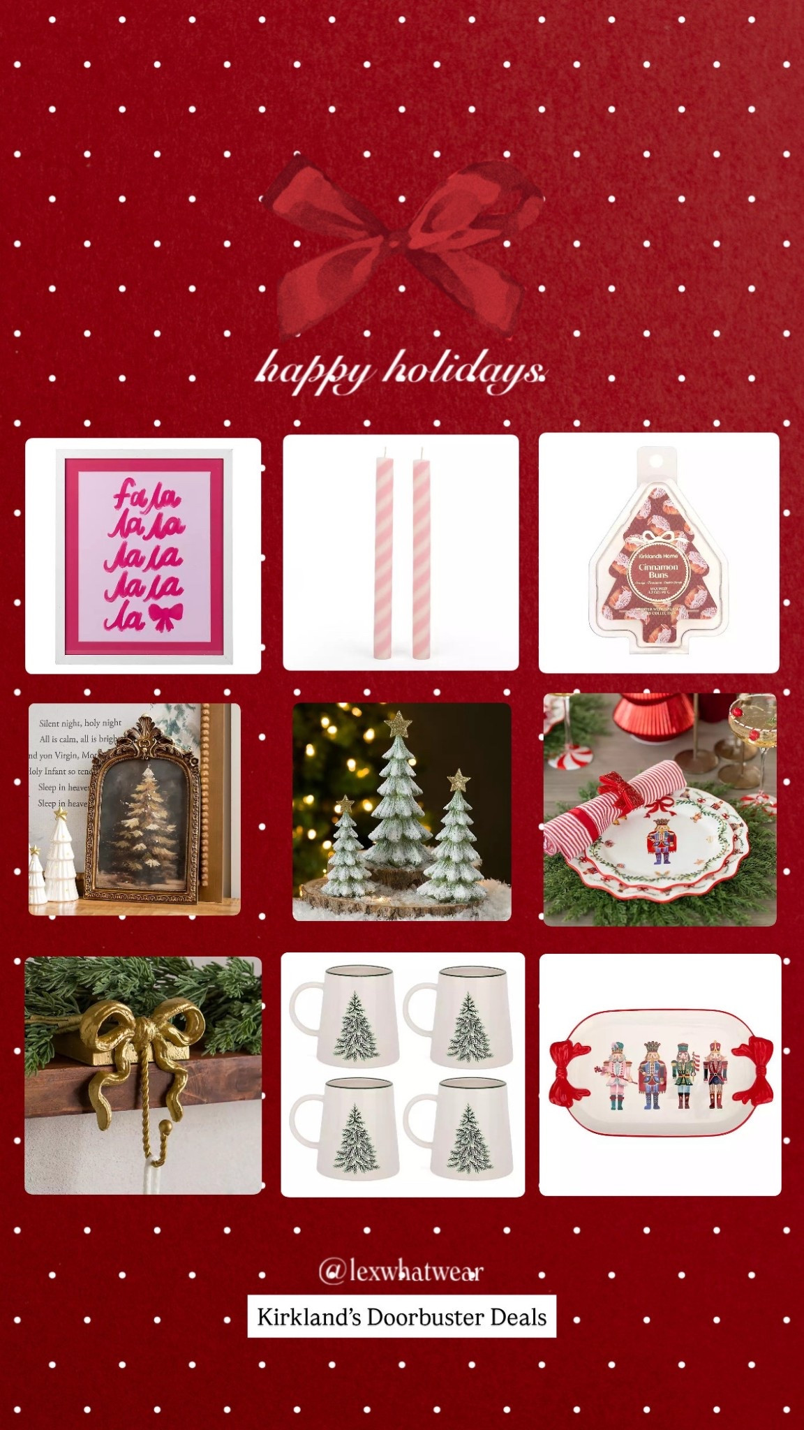 Kirkland’s Doorbuster Deals!! ♥️✨

#LTKHoliday #LTKHome #LTKGiftGuide