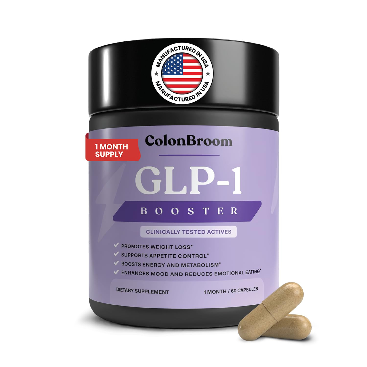 ColonBroom GLP-1 Weight Management Supplement for Women & Men - GLP1 Supports Gut Health, Metabol... | Amazon (US)
