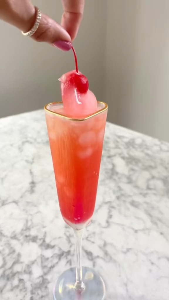 Serve your guests a lover’s tequila sunrise for your Galentine’s party in this heart shaped champagne glass! 

#LTKHome #LTKParties #LTKWatchNow