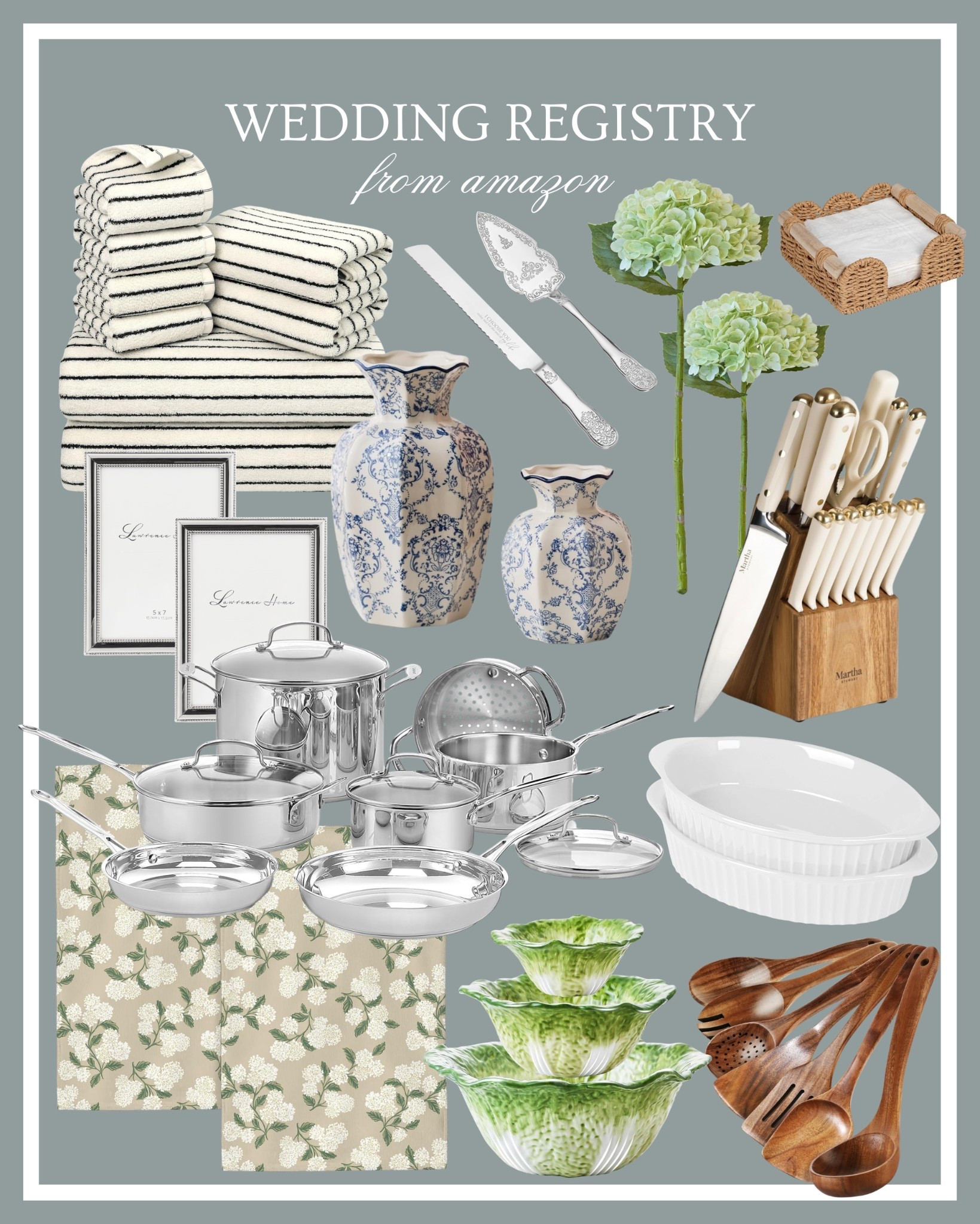 Wedding registry from Amazon 🤍🌿 Wedding gifts, Amazon wedding, Amazon wedding gift, Amazon wedding registry, coastal home, coastal grandmother home, Nancy meyers home  

#LTKHome