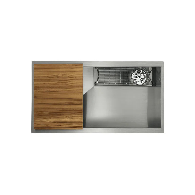 Soltiere® 33" Kitchen Sink with Standard Accessories | Perigold