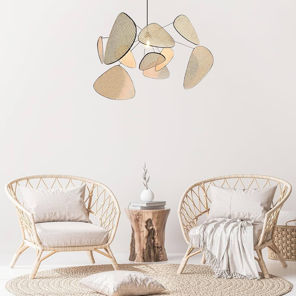 LightInTheBox Boho Bamboo Chandelier Creative Design Woven Pendant Light Farmhouse Sputnik Chande... | Amazon (US)