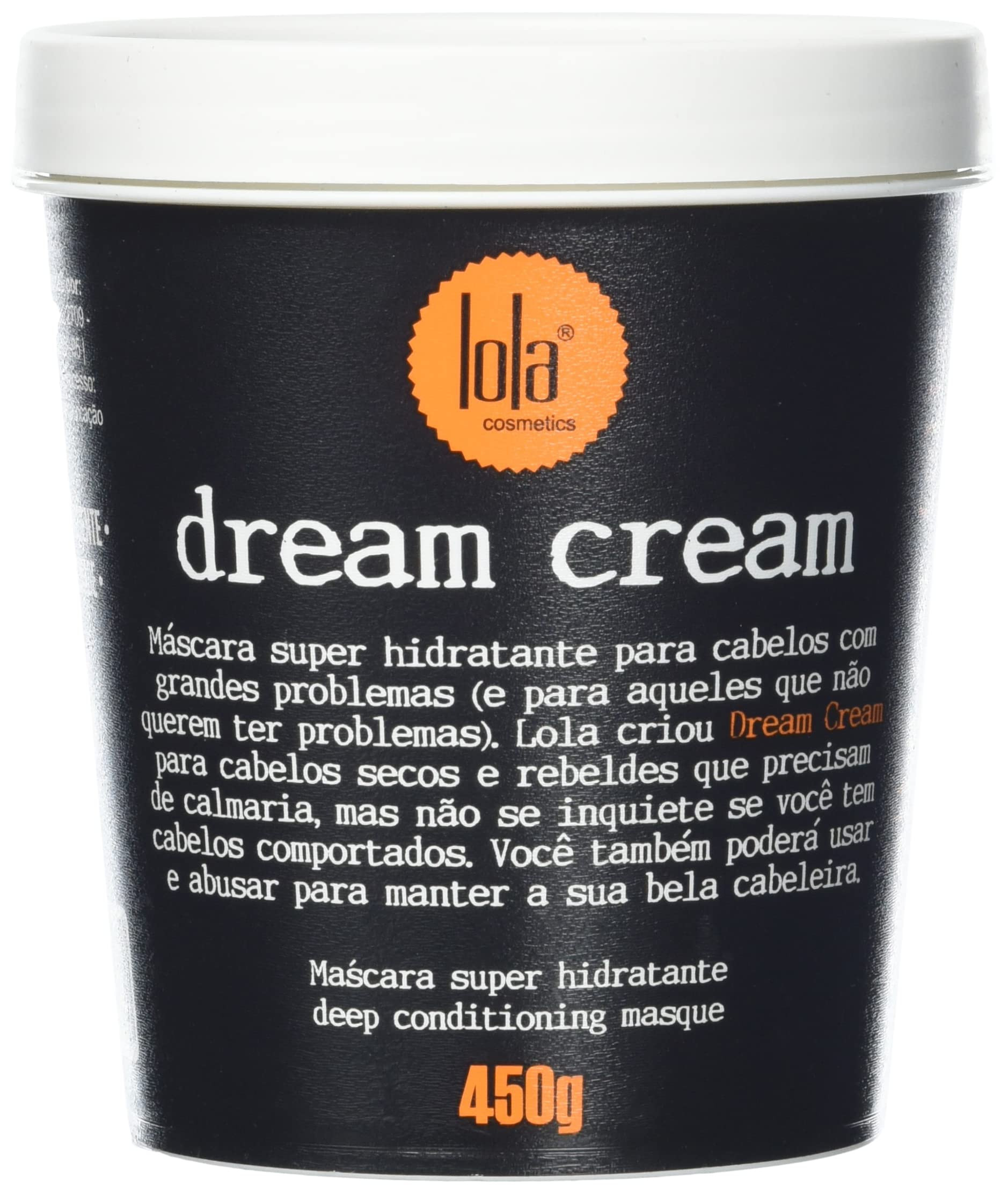 Lola Cosmetics Dream Cream - Máscara De Hidratação 450g | Amazon (BR)