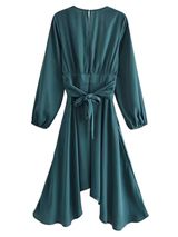 'Constance' Cross Wrap Draped Dress | Goodnight Macaroon