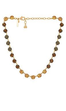 Lele Sadoughi Candy Crystal Necklace in Copper Ombre from Revolve.com | Revolve Clothing (Global)