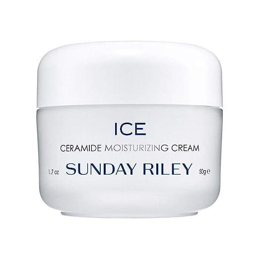 Sunday Riley Ice Ceramide and Vitamin F Moisturizing Face Moisturizer Dry Skin Cream | Amazon (US)