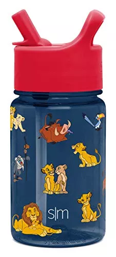 Simple Modern Disney Character Kids Tritan Bottles with Straw Lid