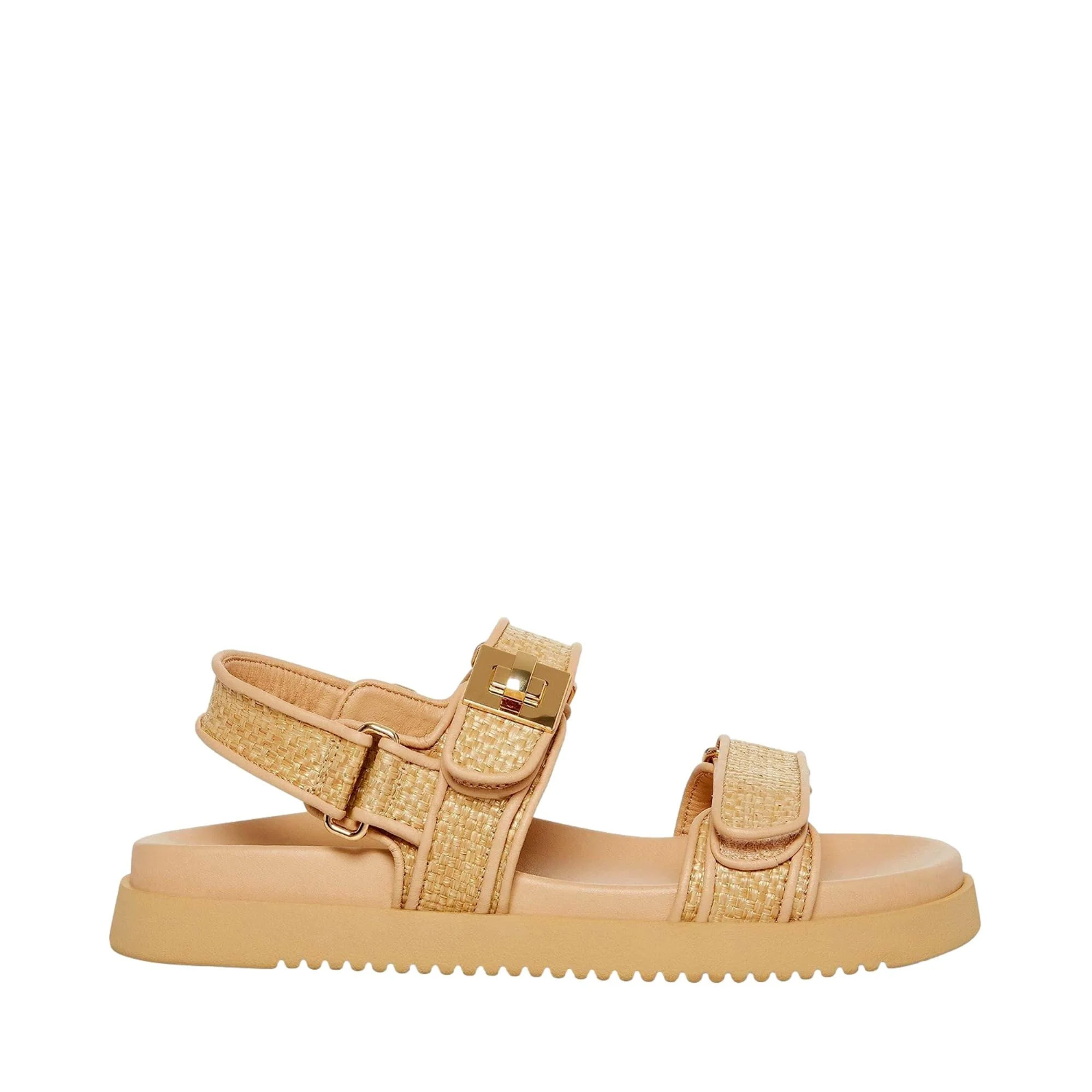 Steve Madden Mona Sandal Raffia MONA04S1-816 Women's | Shop Simon