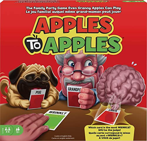 Mattel Games Apples to Apples Party in a Box Family Game with More Than 500 Cards for Game Nights & Parties | Amazon (US)