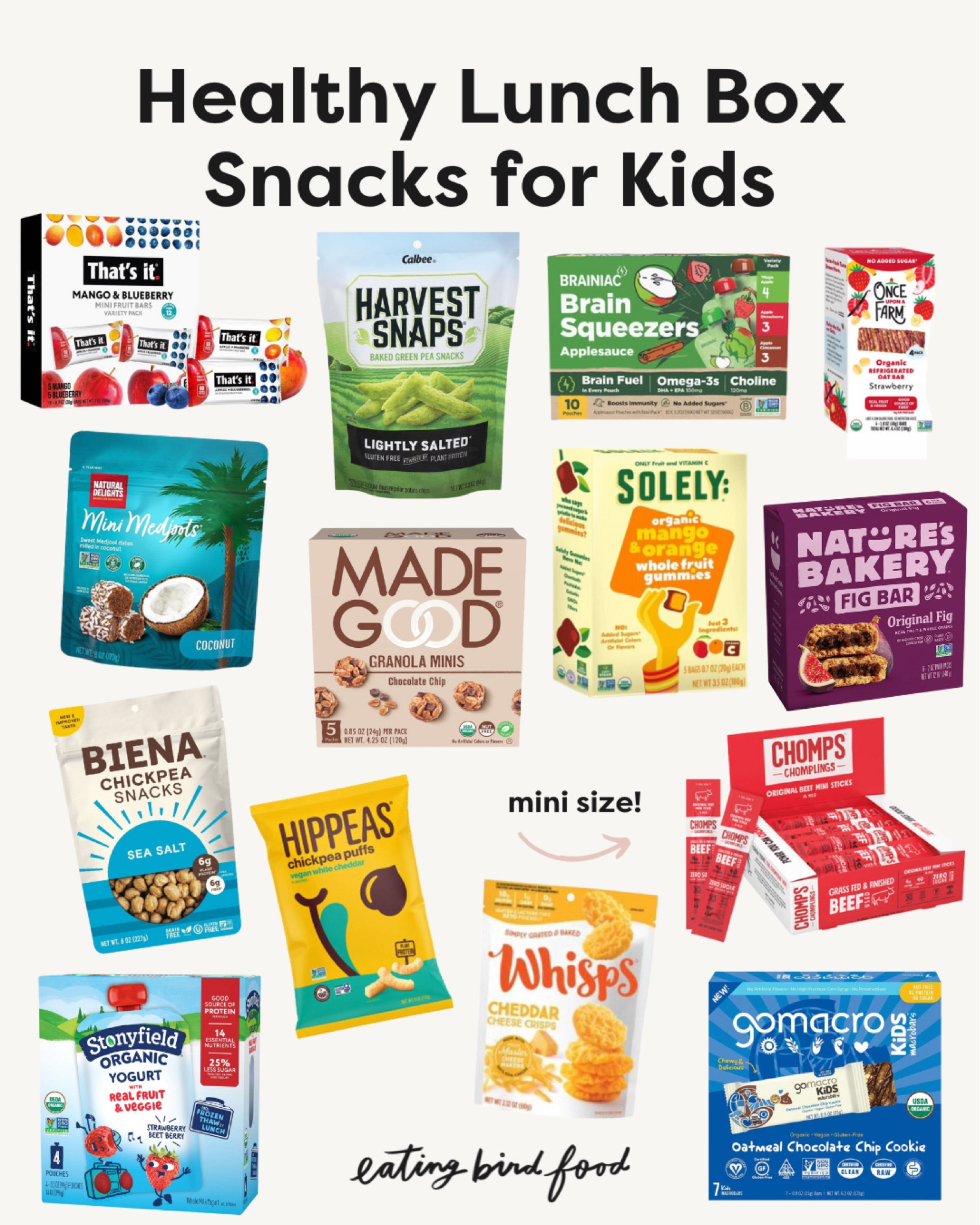 Healthy Lunchbox Snacks for Kids - these are Olivia & Tucker’s favorites  

#LTKKids #LTKFamily #LTKBacktoSchool