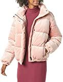 Amazon.com: Daily Ritual Women's Relaxed-Fit Mock-Neck Short Puffer Jacket (Available in Plus Siz... | Amazon (US)