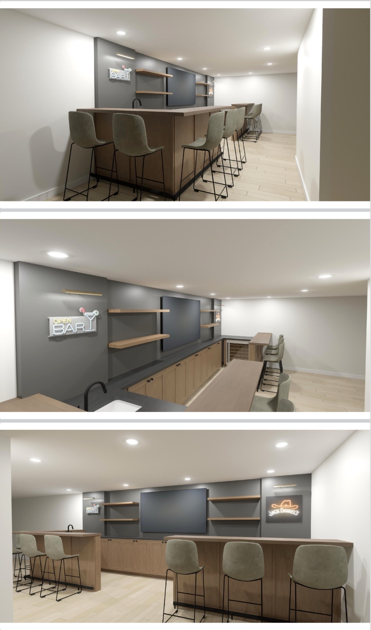 Here are some hand selected items for this really cool bar design!

#LTKHome