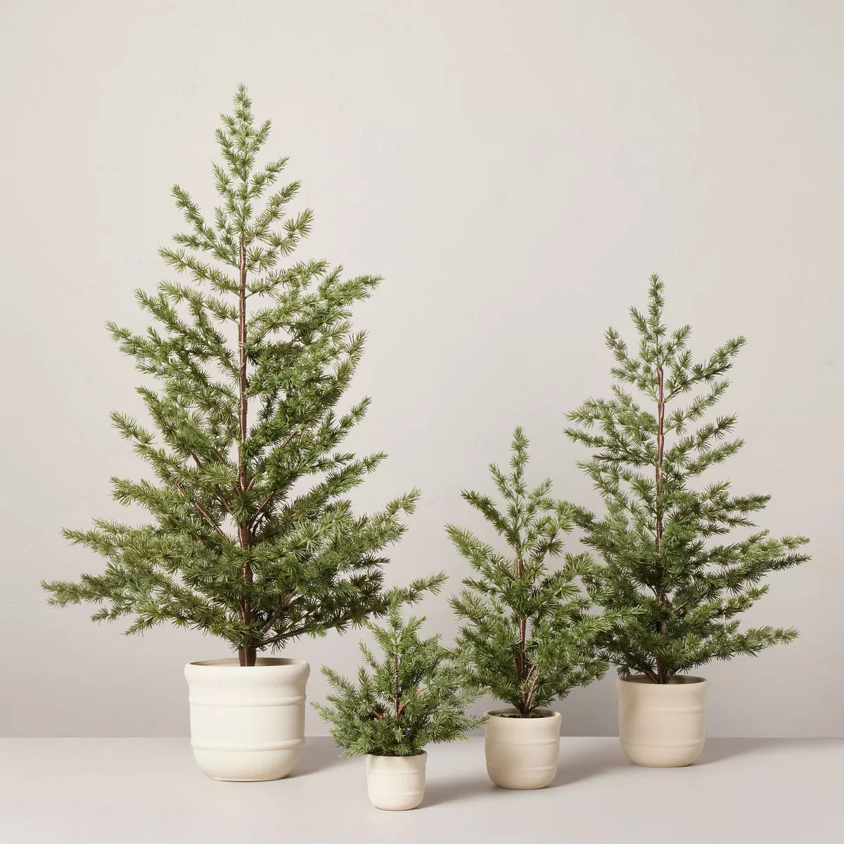 Faux Spruce Christmas Tree in Ceramic Pot - Hearth & Hand™ with Magnolia | Target