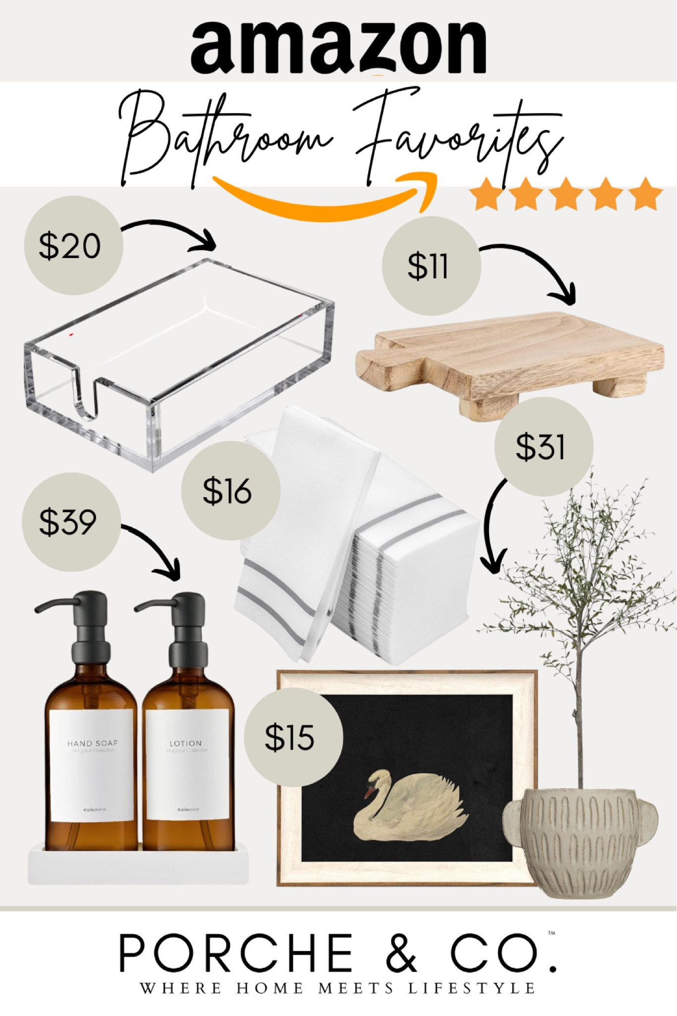 @Amazon bathroom decor favorites with hundreds of amazing reviews at affordable prices. Style your bathroom with Amazon! @amazonhome✨ #founditonamazon #amazonpartner #amazon #bathroom #bath #home #decor

#LTKSaleAlert #LTKHome #LTKStyleTip