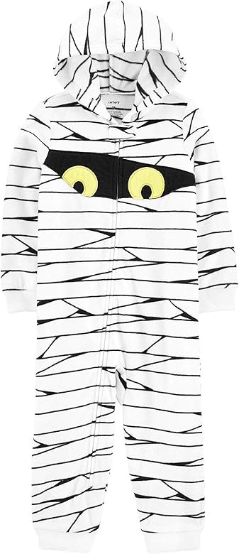 Carter's Toddler Halloween Mummy Fleece Hooded Pajama Sleeper | Amazon (US)