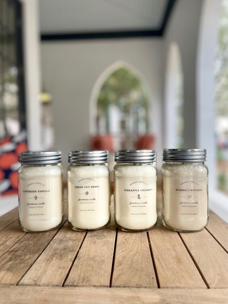 Just unboxed the most amazing set of candles from @antiquecandleco and so in love with all of these scents! They Pineapple Coconut is my absolute favorite for this week in Rosemary Beach and so excited to fill my new home with these fabulous candles! #antiquecandleco #ad #ltkhome 