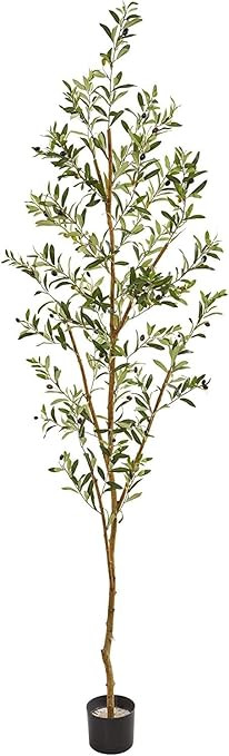 Nearly Natural 82” Olive Artificial Silk Trees Green | Amazon (US)