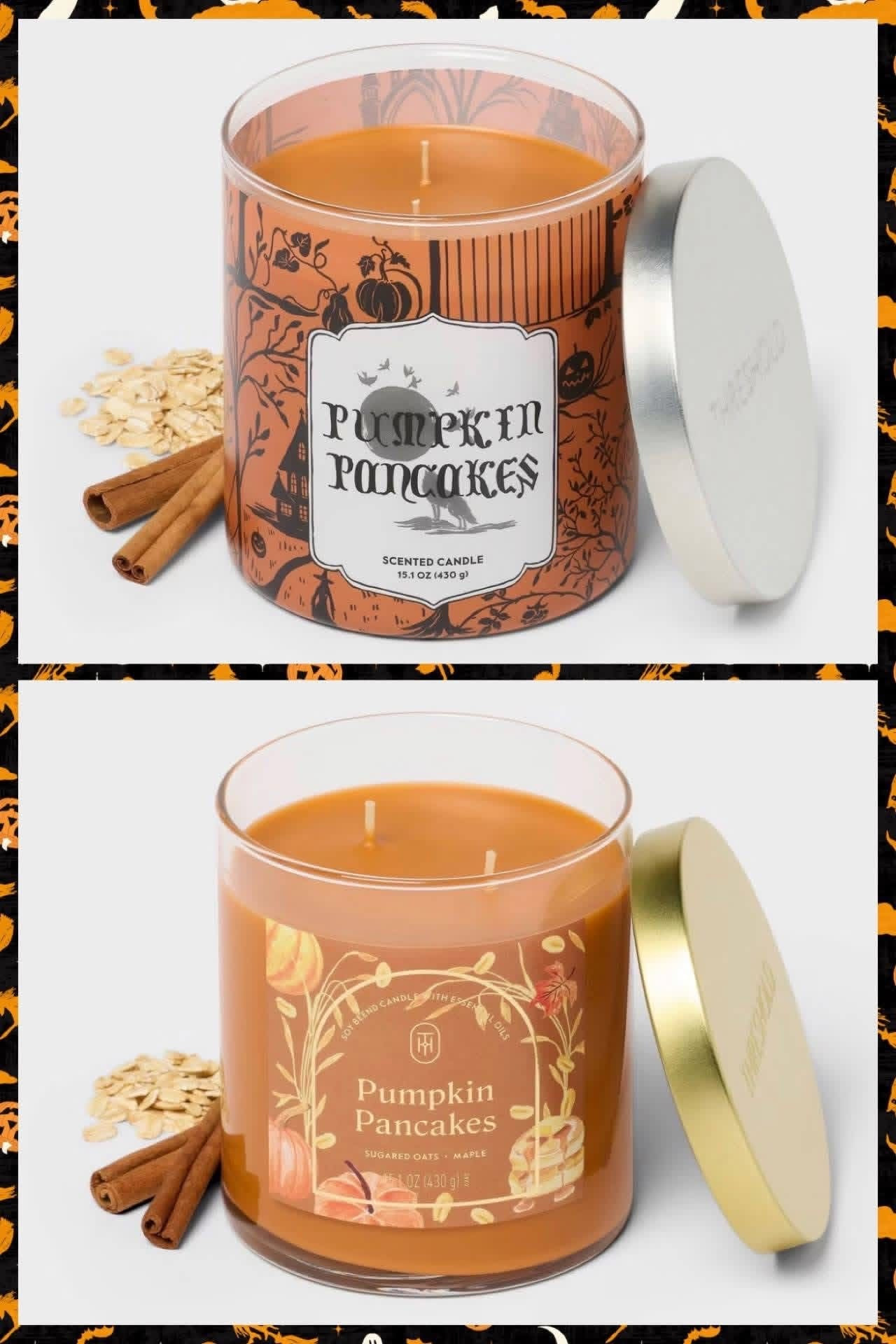 Target JUST restocked their infamous Pumpkin Pancakes Candle!!!! This year, they’re offering this best seller in two different looks - one more Fallish and one with a Halloween look! 🍁🎃 This candle smells INCREDIBLE - one of my all time favorite candles, and I’m a candle snob. Only $10 for this large size candle!!

#LTKSaleAlert #LTKSeasonal #LTKHome