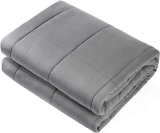 Waowoo Adult Weighted Blanket Queen Size（15lbs 60"x80"） Heavy Blanket with Premium Glass Bead... | Amazon (US)