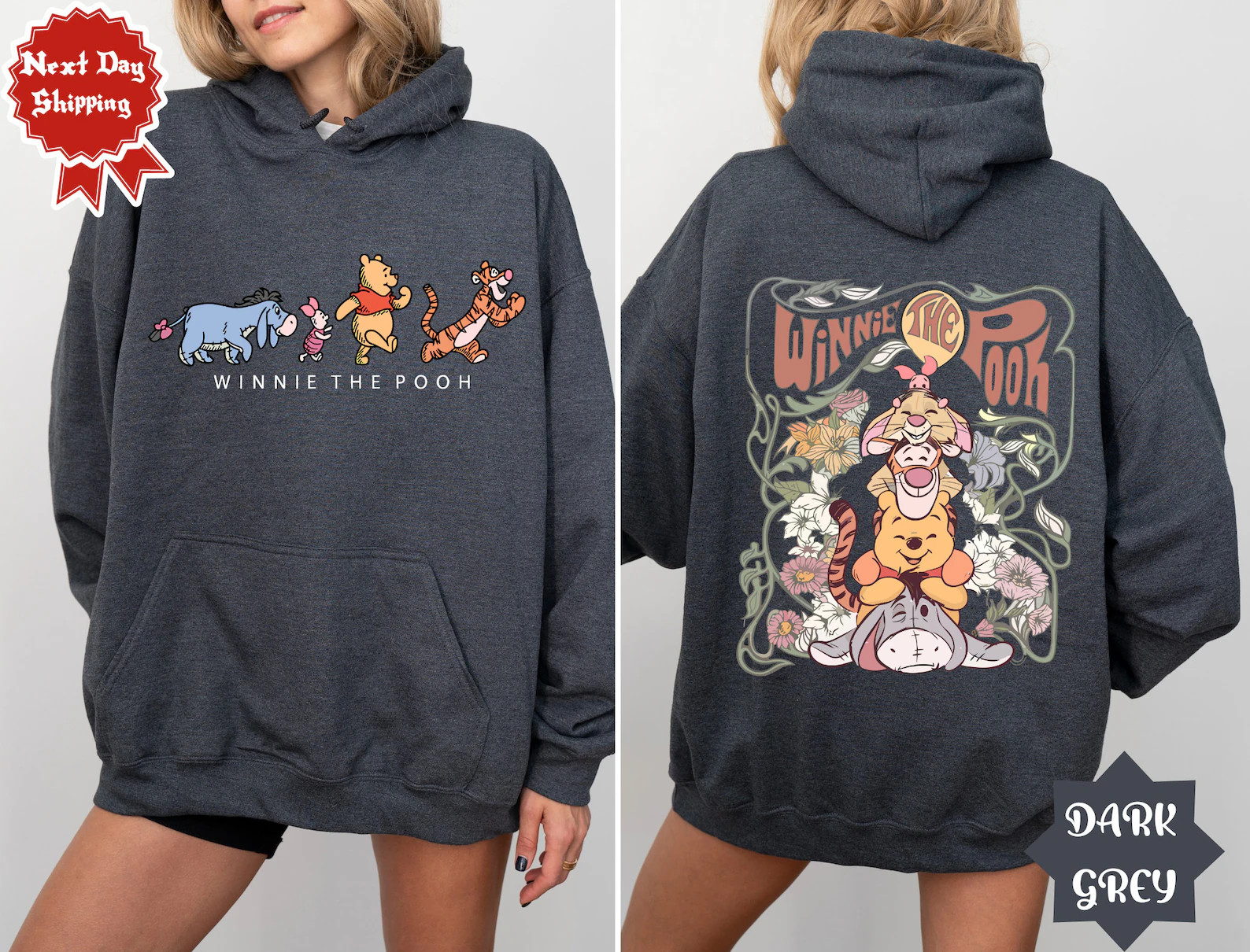 Retro Winnie the Pooh Sweatshirt, Pooh and Friends Sweatshirt Disney Pooh Shirt Pooh Hoodie Pooh ... | Etsy (Global)