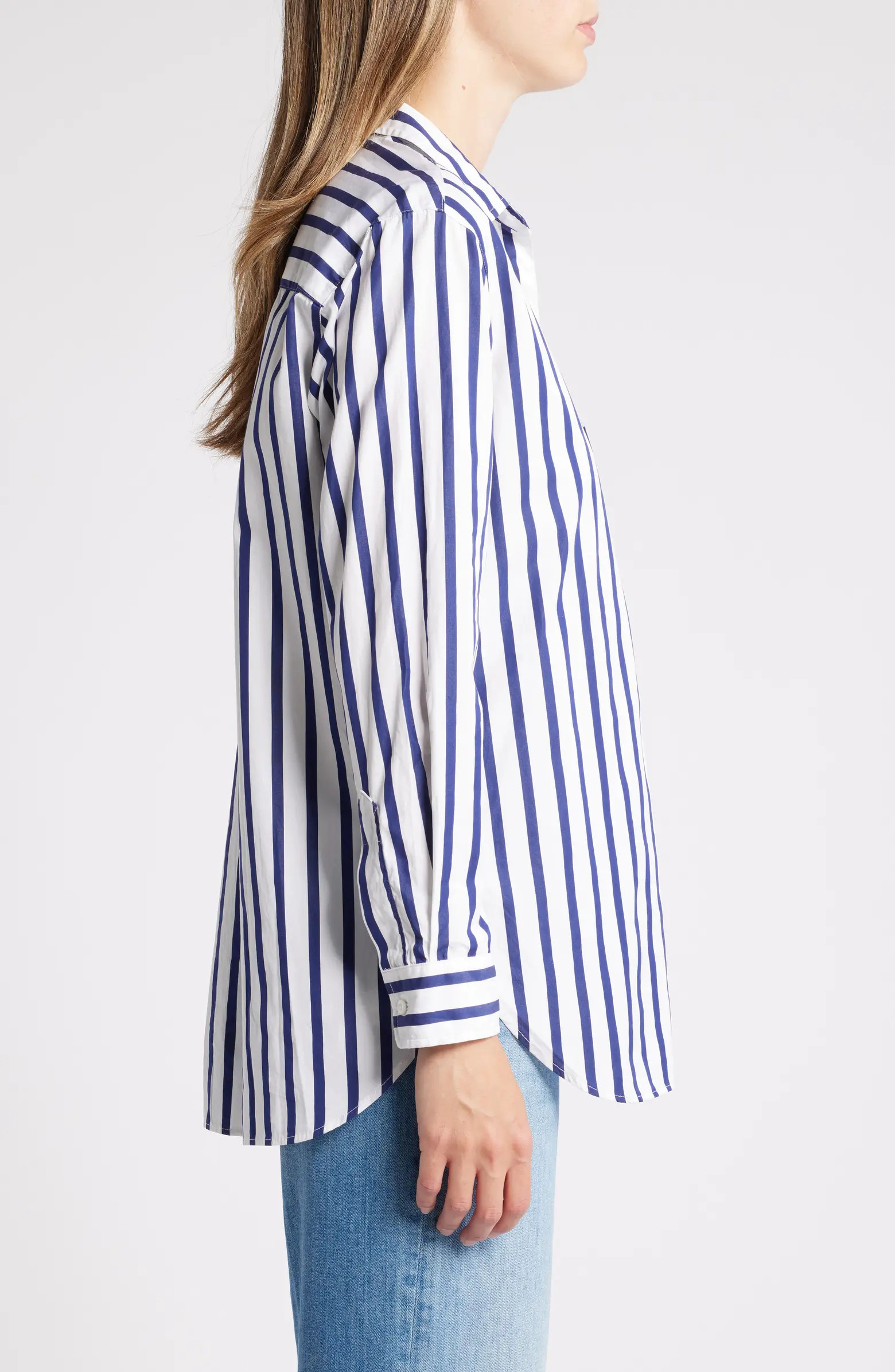 Frank & Eileen Joedy Stripe Boyfriend Button-Up Shirt | Nordstrom | Nordstrom