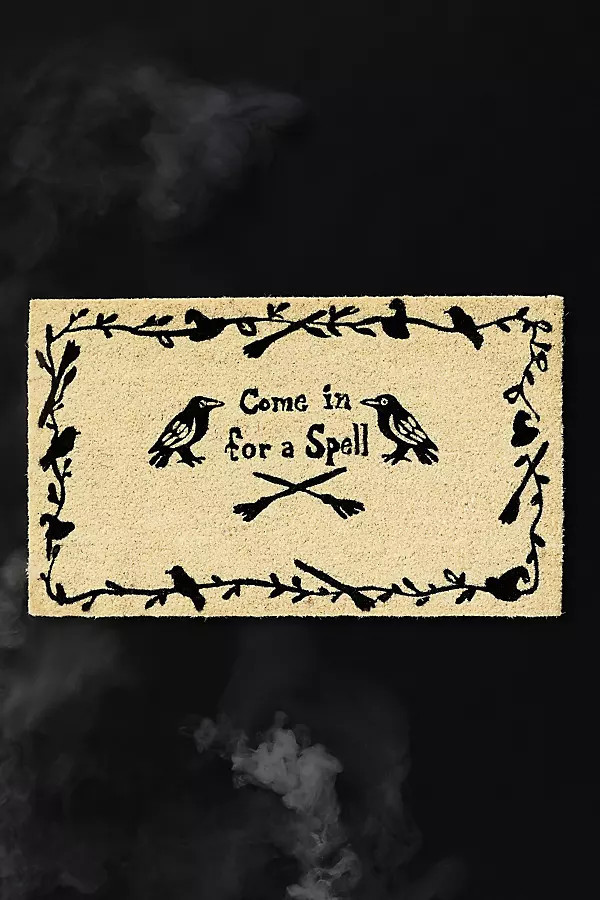 Spell Coir Printed Doormat | Anthropologie (US)
