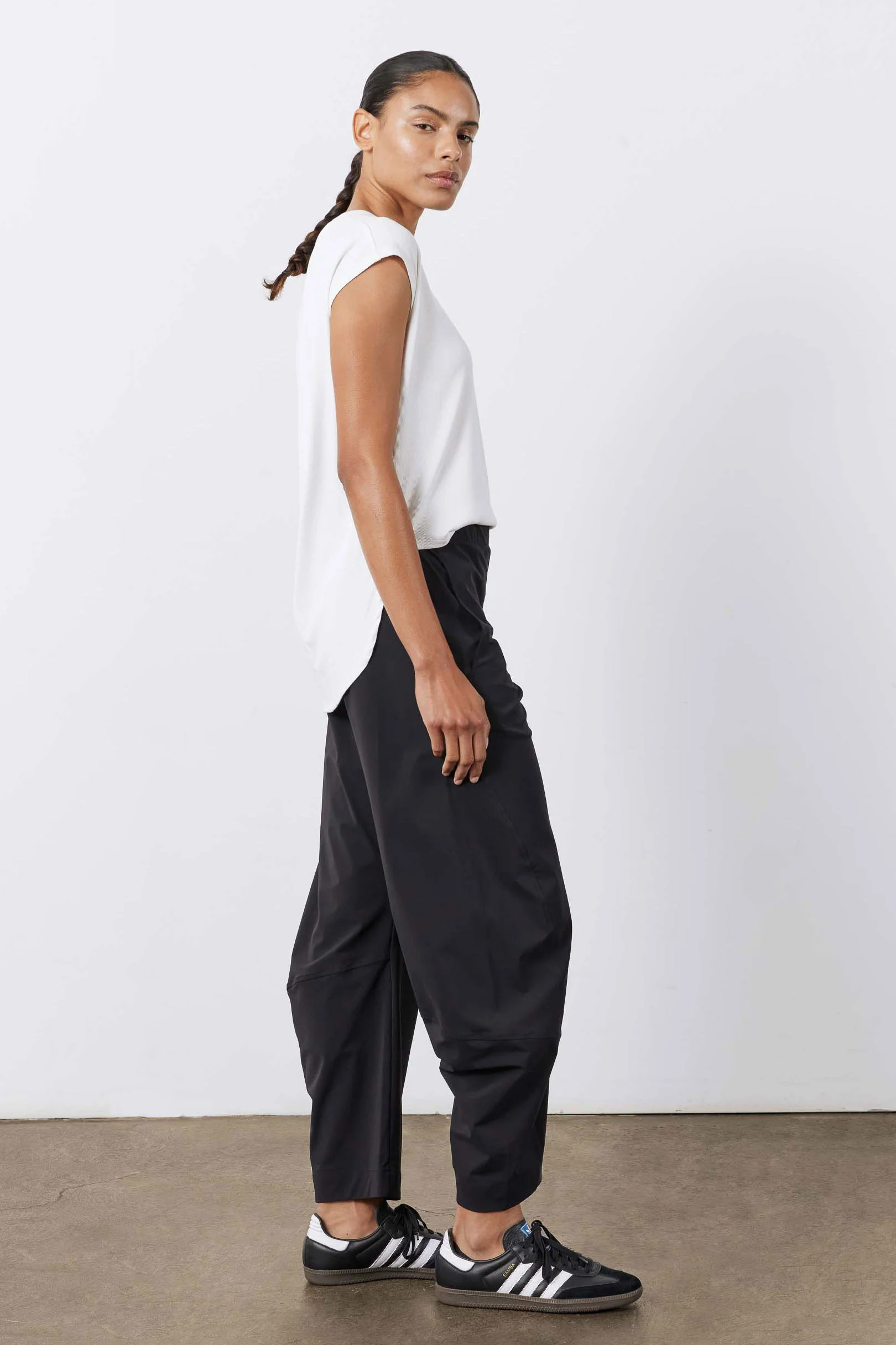On The Loose Work Pants | Loose Black Work Pants - Ruti | Ruti