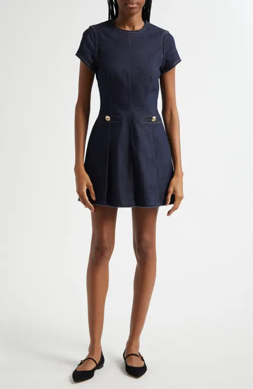 Cinq à Sept Nova Denim Dress in Indigo at Nordstrom, Size 16 | Nordstrom