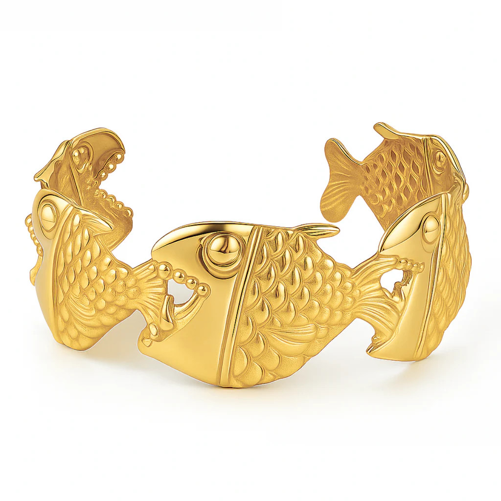 Nerissa Fish Cuff Bracelet | Ellie Vail Jewelry