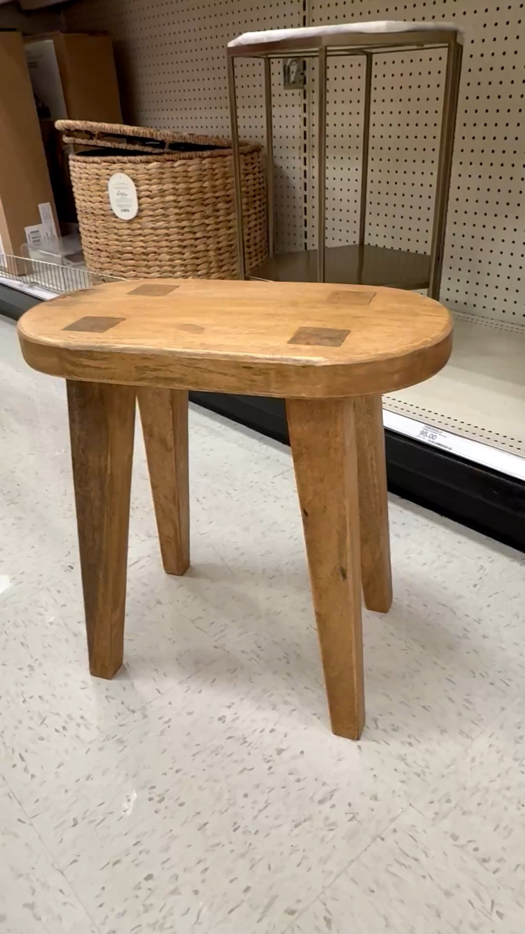 This is such a sweet side table. The brown wood stain compliments the rustic feel of this piece. Use it as an end table for a coaster and vase of flowers, as a foot rest, overflow seating, or how I would use it…as a plant stand. 😍🪴 It’s available in two colors.

And if you’re a mosaic artist, this accent table would also make a fun substrate for our tile work. For mosaic tips, tutorials + inspiration please visit my YouTube channel: YouTube.com/julieweilbacher, and follow @julieweilbacher on Instagram.

#endtable #accenttable #sidetable #woodtable #plantstand #woodstool #target #smallspacefurniture #mosaic #rusticdecor

#LTKHome