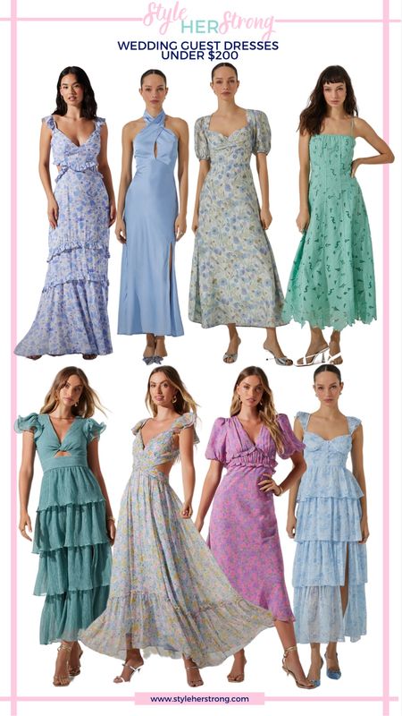 Wedding guest dresses from ASTR the Label for under $200 would make beautiful Easter prom dresses too for the moms shopping for a new dress for their daughter bc of that trend 😂

#LTKwedding #LTKSeasonal #LTKfindsunder100