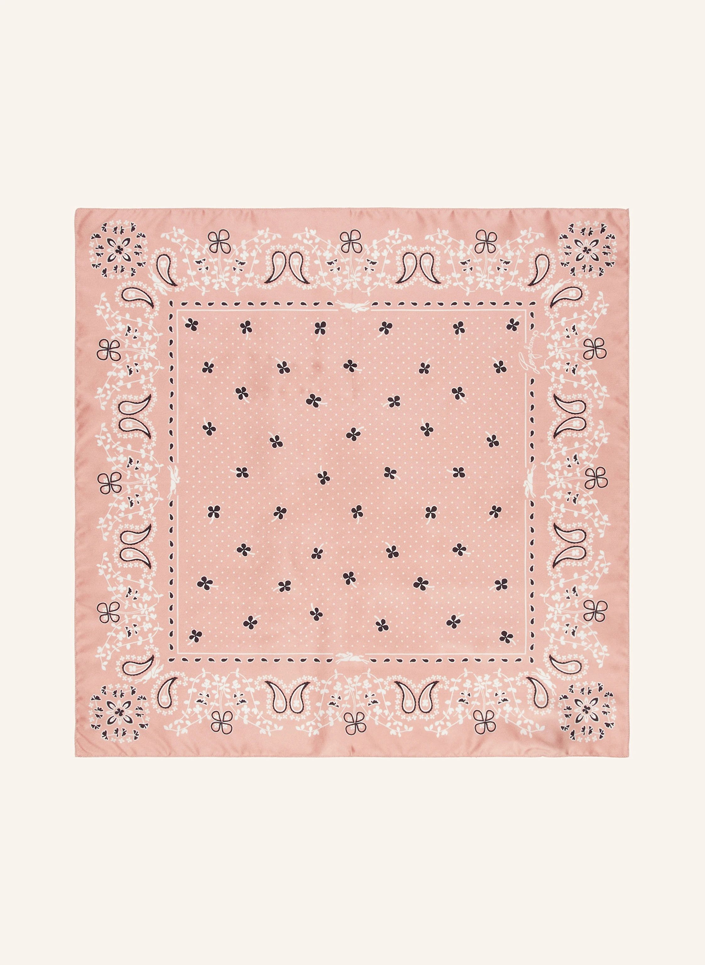 LONGCHAMP Seidentuch FRENCH BANDANA in rosé | Breuninger (DACH)