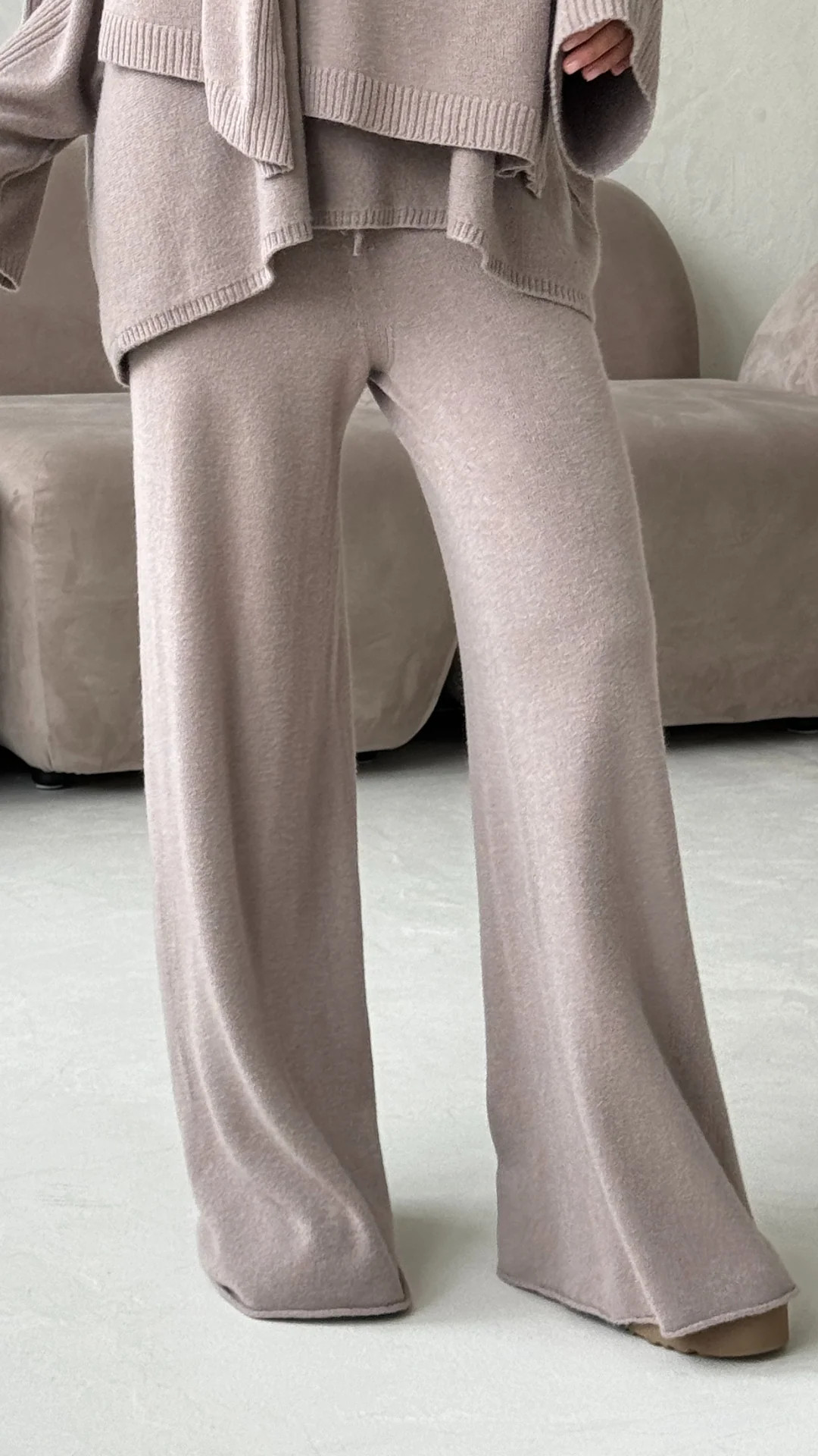 MICHA TROUSERS - SMOKE | Charli