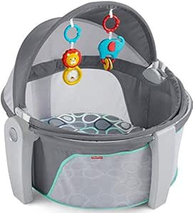 Fisher-Price On-the-Go Baby Dome Bubbles, travel portable play space and napping spot with canopy... | Amazon (US)