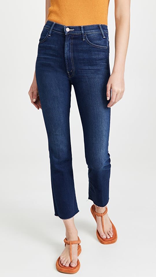 MOTHER The Hustler Ankle Fray Jeans | SHOPBOP | Shopbop