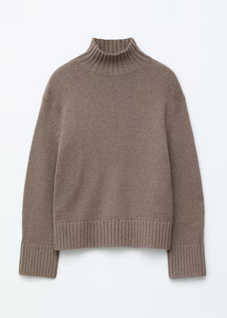 Clothing/Knitwear/Cashmere sweaters/Cashmere-Blend Turtleneck Jumper£ 189NewMoleXSSbellMLSIZEFin... | & Other Stories UK