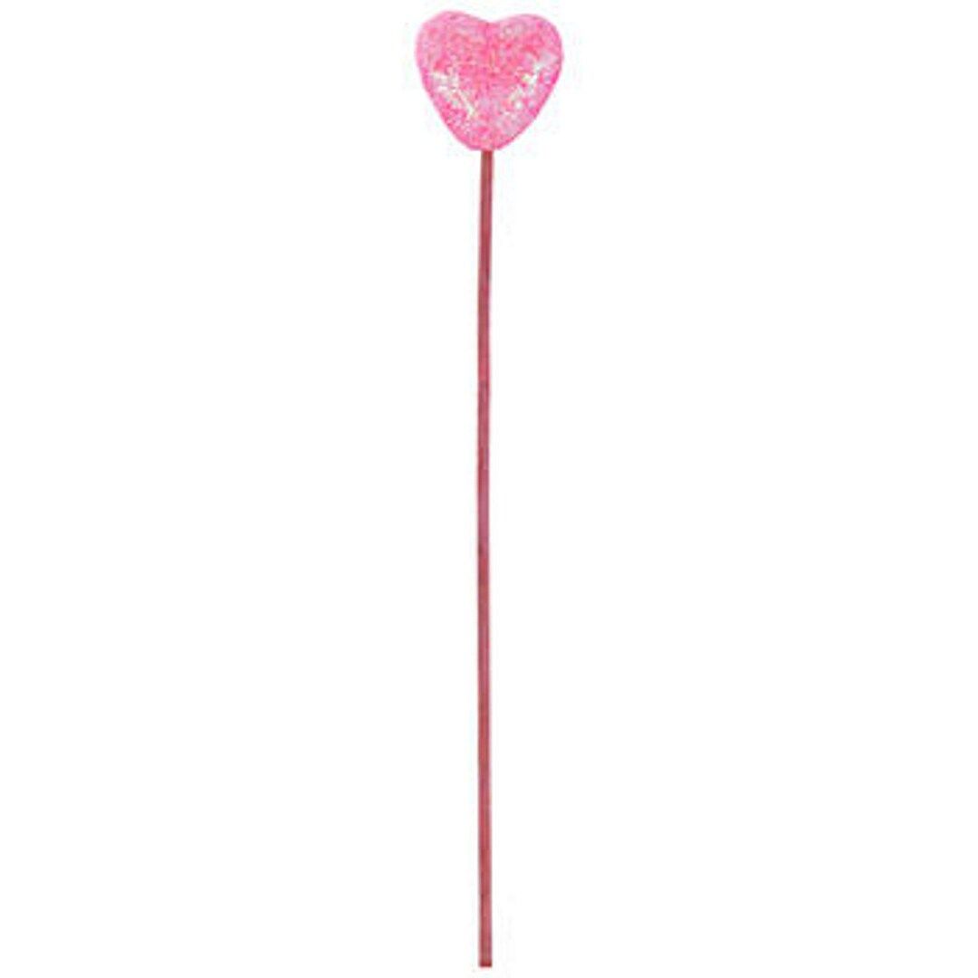 Pink Glitter Heart Picks set of 8 - Etsy | Etsy (US)