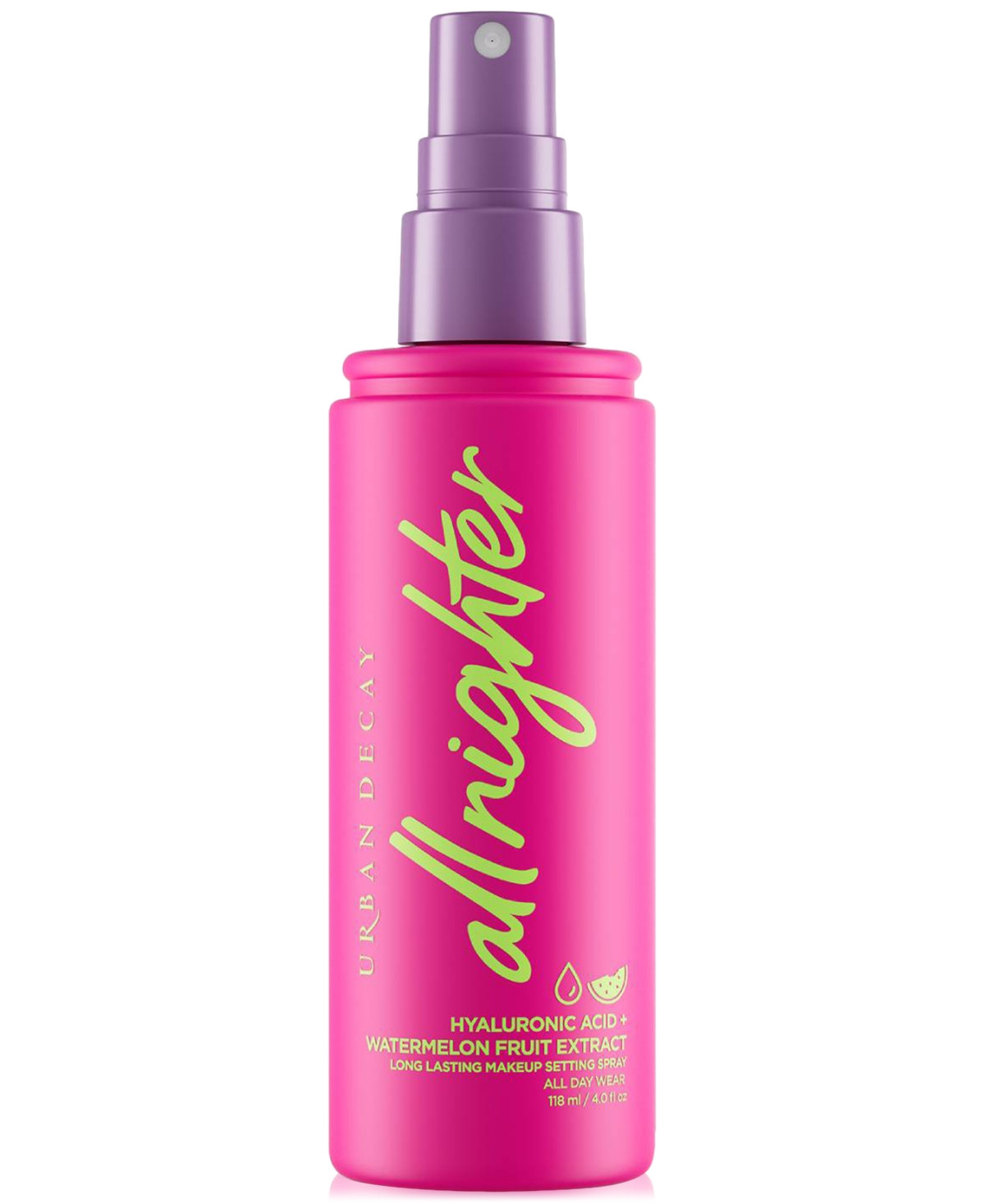 Urban Decay All Nighter Hyaluronic Acid Setting Spray, 4 oz - Juicy Plmp | Macy's